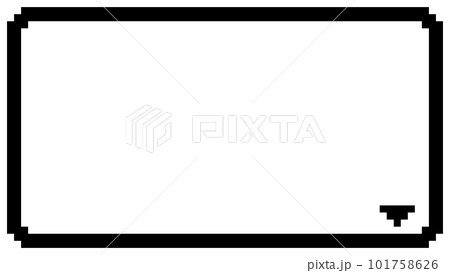 ゲームコマンド風動画サムネイルフレーム 101758626