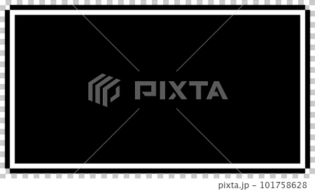 ゲームコマンド風動画サムネイルフレーム ゲームコマンド風動画サムネイルフレーム 101758628