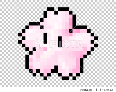櫻花的像素藝術 101758638