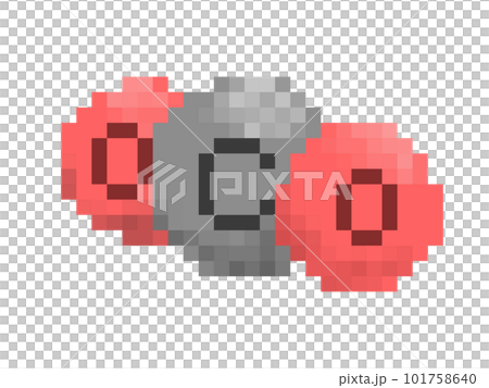 pixel art of carbon dioxide molecule pixel art of carbon dioxide molecule 101758640