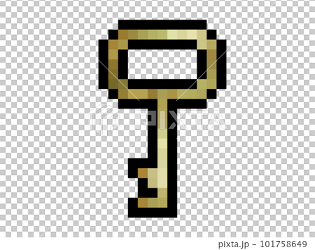 pixel art of key 101758649