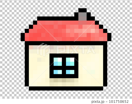 house pixel art 101758652