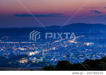 新日本三大夜景　若草山の夜景 101760125