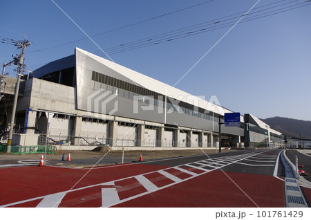 建設中の北陸新幹線　越前たけふ駅　2023年3月 101761429