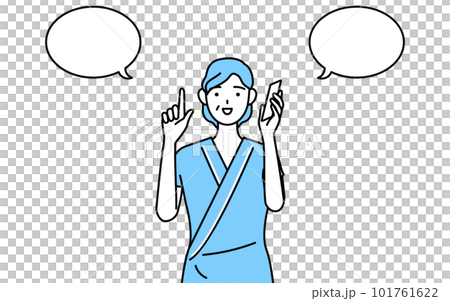 中年/老年女性住院病人打電話時指指點點 中年/老年女性住院病人打電話時指指點點 101761622