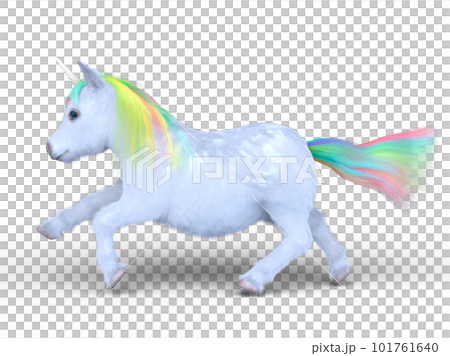 彩虹鬃毛獨角獸 101761640