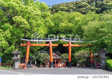 《鹿児島県》諏訪神社 並立鳥居 (スワジンジャ ヘイリツトリイ) 《鹿児島県》諏訪神社 並立鳥居 (スワジンジャ ヘイリツトリイ) 101761991