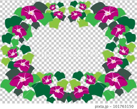 朝顔あつめアートpurple 朝顔あつめアートpurple 101763150