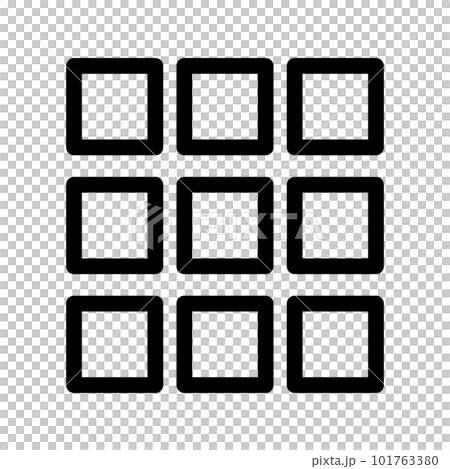 簡單的菜單圖標。菜單界面。向量。 101763380