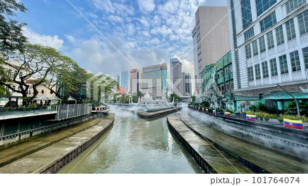 マレーシア マスジット・ジャメから見る有名な景色 マレーシア マスジット・ジャメから見る有名な景色 101764074