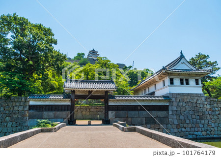 丸亀城(大手一の門と大手二の門) 丸亀城(大手一の門と大手二の門) 101764179