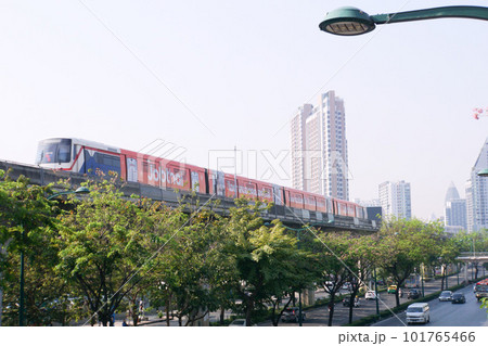 Bagnkok Skytrain in Bangkok, Thailand Bagnkok Skytrain in Bangkok, Thailand 101765466