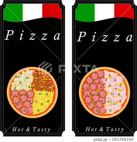 Various sweet tasty pizza 101766165
