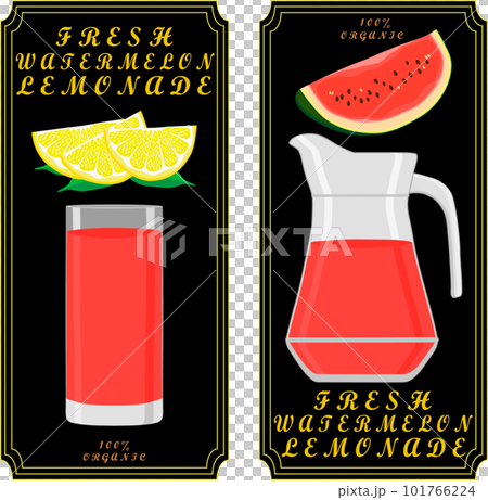 Various sweet tasty natural lemonade 101766224