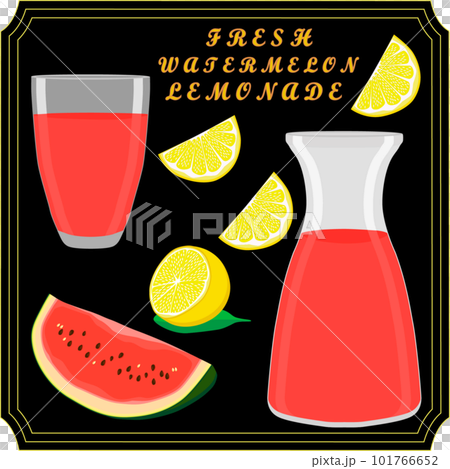 Various sweet tasty natural lemonade 101766652