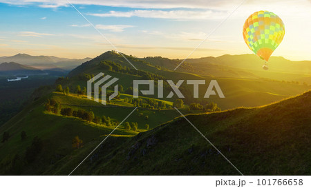Beauty dawn in the mountains Beauty dawn in the mountains 101766658