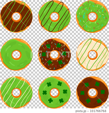 big set doughnuts 101766768