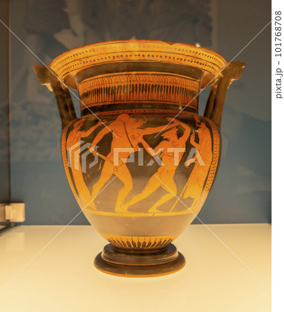 Decorated vase from ancient Greece Decorated vase from ancient Greece 101768708