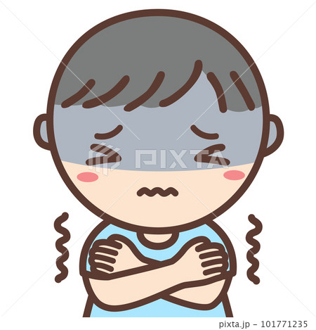 「寒気」絵カード（生活場面）【療育・発達障害・自閉症】 101771235