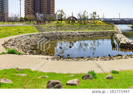 HATゆめ公園の風景 神戸市中央区HAT神戸にて HATゆめ公園の風景 神戸市中央区HAT神戸にて 101771447