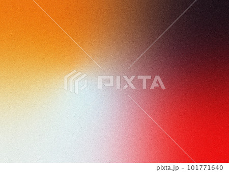 質感のあるオレンジや茶色のノイズ入りグラデーション背景 101771640