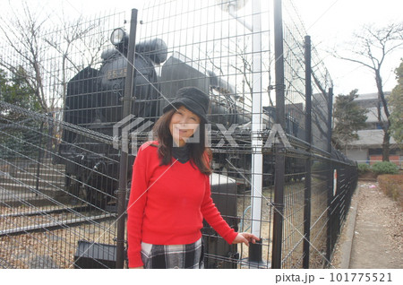 健康的な長身美女蒸気機関車 健康的な長身美女蒸気機関車 101775521