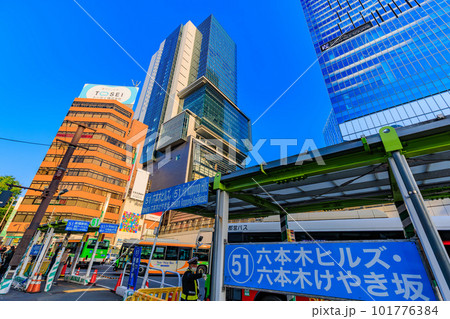 東京 渋谷駅前の都市風景 渋谷ヒカリエ 東京 渋谷駅前の都市風景 渋谷ヒカリエ 101776384