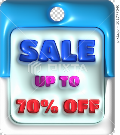Sale banner design,Shopping deal offer discount,Sale up to 70 percent off.3d illustration Sale banner design,Shopping deal offer discount,Sale up to 70 percent off.3d illustration 101777040