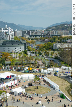 2023年4月ひろしまゲートパークと広島城 2023年4月ひろしまゲートパークと広島城 101779141
