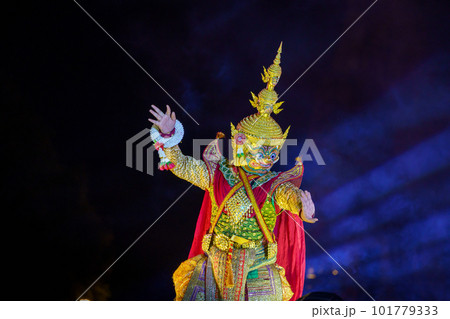 鬼の王トッサカン(ラーヴァナ)の舞 鬼の王トッサカン(ラーヴァナ)の舞 101779333