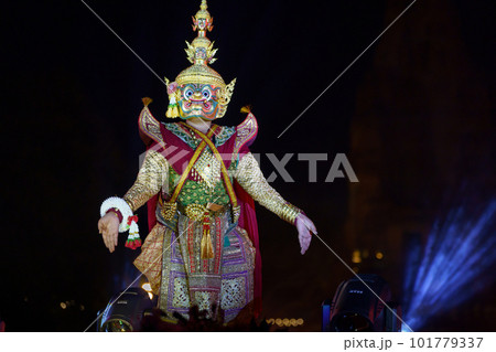 鬼の王トッサカン(ラーヴァナ)の舞 鬼の王トッサカン(ラーヴァナ)の舞 101779337