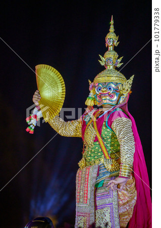 鬼の王トッサカン（ラーヴァナ）の舞 101779338