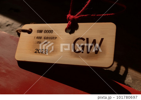 ゴールデンウイークと書かれた旅行タグ 101780697