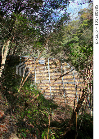 中山縦走　足洗川　砂防ダム 101780985