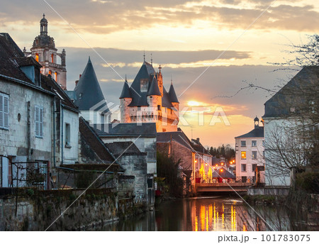 The Royal City of Loches (France). The Royal City of Loches (France). 101783075