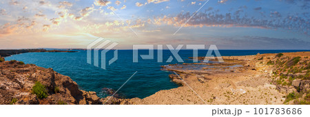 Sicily summer sea coast, Italy 101783686