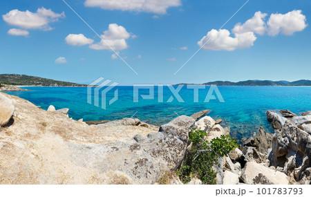 Summer sea coast (Halkidiki, Greece). 101783793