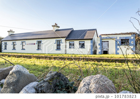 The Falcarragh railway station is close to fiddlers bridge and the Burtonport Railway Walk - County Donegal, Republic of Ireland The Falcarragh railway station is close to fiddlers bridge and the Burtonport Railway Walk - County Donegal, Republic of Ireland 101783823