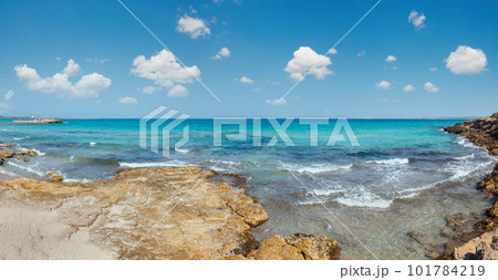Beach Punta della Suina, Salento, Italy Beach Punta della Suina, Salento, Italy 101784219