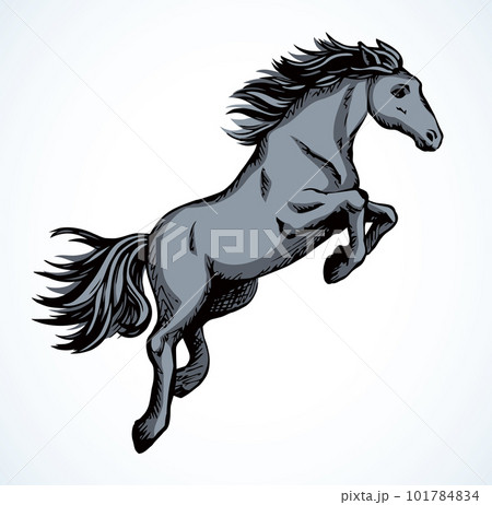 Three Horses Run Vector & Photo (Free Trial) | Bigstock