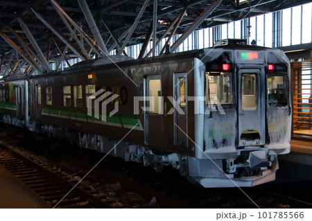 冬の宗谷本線キハH100形（旭川⇔名寄） 101785566
