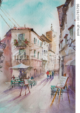 フランス パリのCafe フランス パリのCafe 101785790