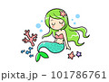 海の中の人魚 101786761