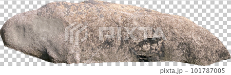 Rocks isolated on transparent background 101787005