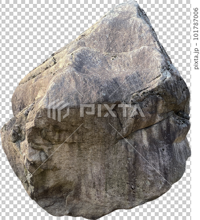 Rocks isolated on transparent background 101787006