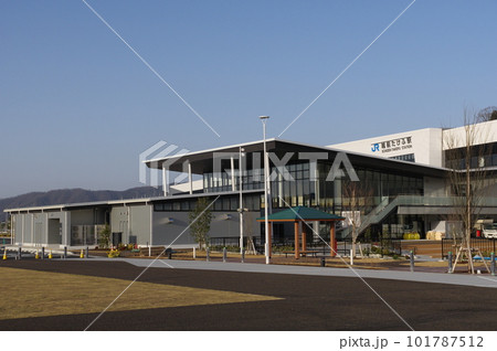 建設中の北陸新幹線 越前たけふ駅と道の駅 2023年3月 建設中の北陸新幹線 越前たけふ駅と道の駅 2023年3月 101787512