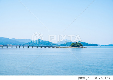 津島橋と津嶋神社（本殿） 101789125