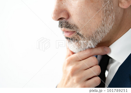 ビジネスマン ヒゲ メンズビューティー ビジネスマン ヒゲ メンズビューティー 101789251