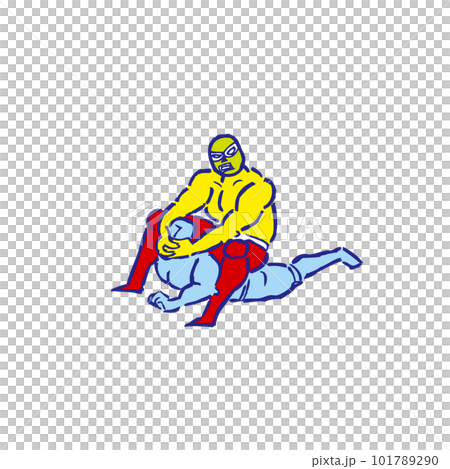 キャメルクラッチ プロレス プロレスラー 人物 イラスト キャメルクラッチ プロレス プロレスラー 人物 イラスト 101789290