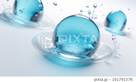 ジェルのビューティー背景「AI生成画像」 101791576